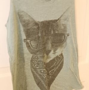 Cool cat tank top